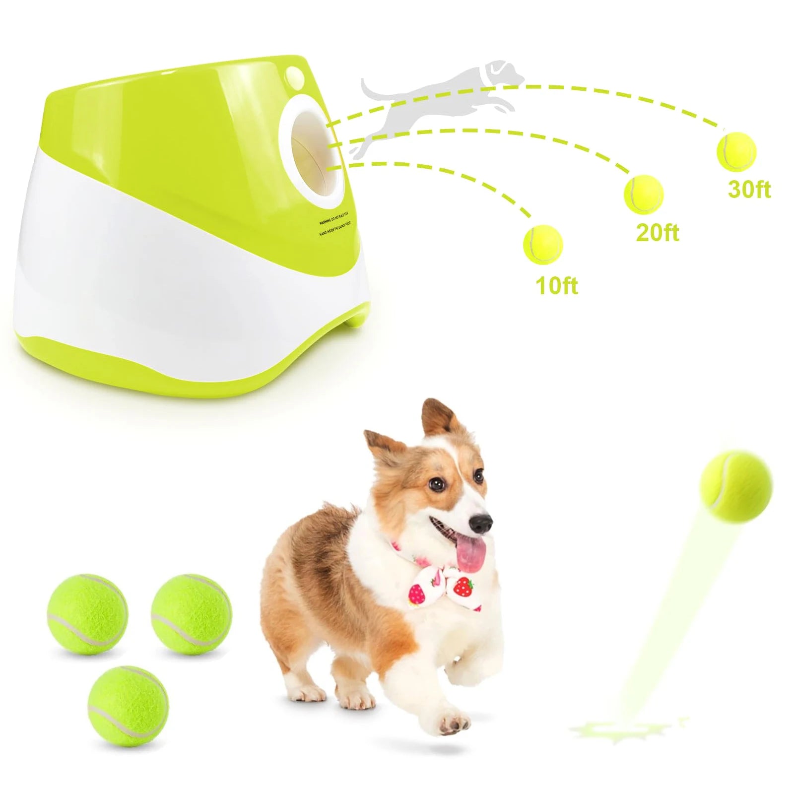 FetchMate - Automatic Mini Tennis Launcher for Dogs